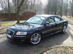 Limuzyna do ślubu Audi A8 Warszawa Legionowo