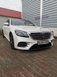 MSMflota - wynajem Mercedesa S400d long Kiekrz