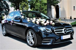 auto do ślubu Mercedes E Bydgoszcz