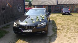 BMW F10 530 do ślubu warszawa