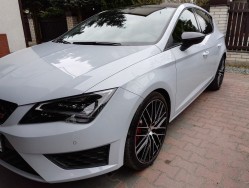 Seat Leon Cupra 280 biały do ślubu i na inne okazje! Warszawa