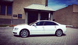 Do Ślubu Audi A8 Long 4,2 Benzyna.Wynajem, Wesele Najniższa cena ! Pyskowice
