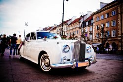 Rolls-Royce Silver Cloud, Bentley S2, Austin Princess, kabriolet Warszawa