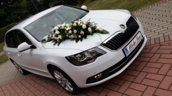 Biała Skoda SUPERB II + usługi KWIACIARNI. W pakiecie TANIEJ!!! Tarnów