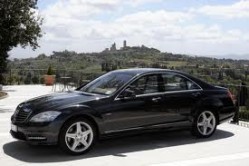 Piękny czarny Mercedes S klasa na ślub - wynajem Warszawa Warszawa