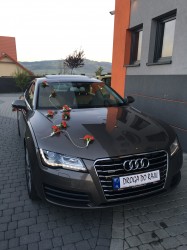 ZŁOTE AUDI A7 DO ŚLUBU MAŁOPOLSKA LIMUZYNA MYŚLENICE