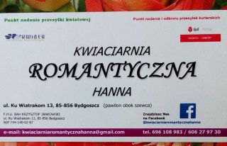 KWIACIARNIA ROMANTYCZNA HANNA Bydgoszcz