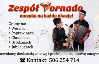 Zespół muzyczny Tornado  - Gwarancja Udanego Wesela Białystok  