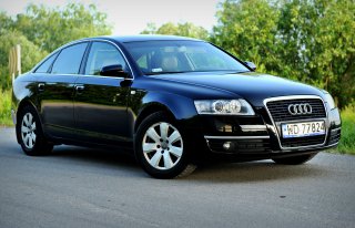 wynajme czarne AUDI A6 + kierowca, ślub, wesele, bankiet Katowice