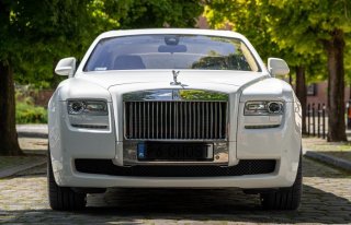 Rolls Royce Ghost ślub wesele Poznań  Poznań