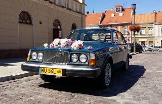 Volvo 244 do ślubu Jarosław