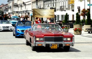 wynajem do slubu cadillac eldorado, jaguar, syrena 103, bmw 750 li Przysucha