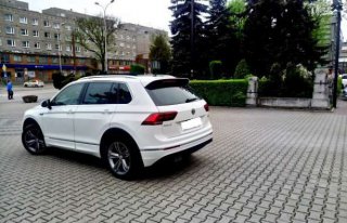 Nowy VW Tiguan R-line biały do ślubu i nie tylko. Łódź