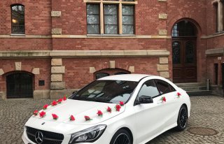Auto do Ślubu Samochód Na Wesele Mercedes CLA AMG GDAŃSK SOPOT GDYNIA Gdańsk