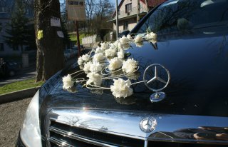 Limuzyna Mercedes klasy S W221 do Ślubu Wesela Imprezy Kraków