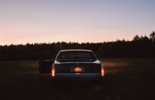 Auto do ślubu Lublin Cadillac Brougham zabytek klimatyzacja Lublin