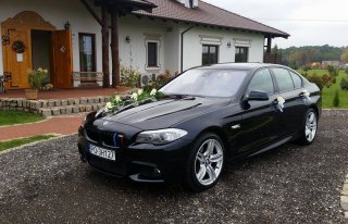 Piękne BMW F10 do ślubu Poznań Poznań