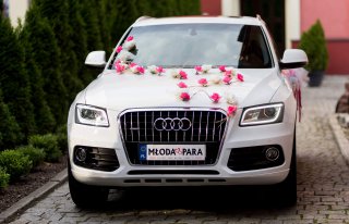 Audi Q5 SUV Białe Auto do Ślubu TANIO samochód na wesele  Częstochowa