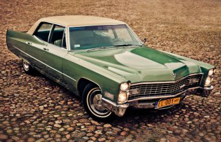 Auto do Ślubu Cadillac DeVille 1967 Łódź