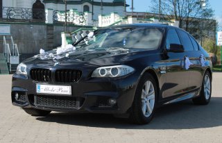 Auto do ślubu Białystok BMW F10 Wolne terminy w okazyjnej cenie ! Białystok