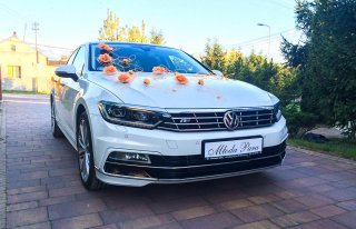 Auto samochód do ślubu Volkswagen Passat B8 R-Line 2016 Wołomin
