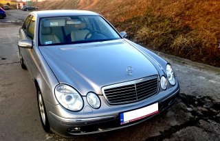 Samochód, limuzyna do ślubu wynajem Mercedes e-klasa Lublin okolice Łęczna