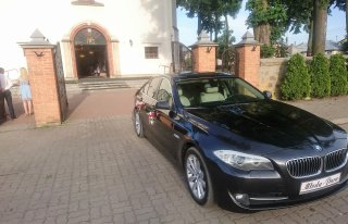 Zawiozę do ślubu limuzyną BMW 5 F10 / auto, samochód na wesele Mińsk Mazowiecki