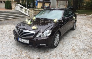 Logistic Mercedes klasy E do Ślubu  Rybnik 