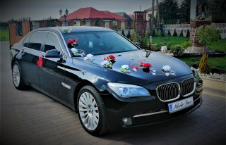Auto do Ślubu BMW seria 7 LONG Limuzyna Łuków