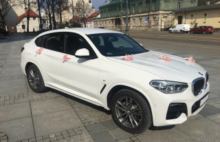 Auto do ślubu białe Łódź