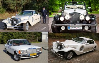 Ślub retro - Lincoln Excalibur, Nestor Baron, Mercedes W123 Czerwionka-Leszczyny