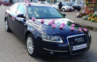 Auto do ślubu >>Audi A6 C6 *biała* skóra<< Białystok