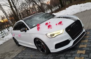 Audi S3 wynajem do ślubu Goczałkowice-Zdrój