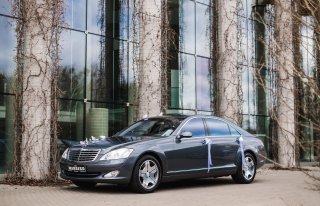 Mercedes KLASA S 500 WERSJA LONG Auto do ślubu dla fajnych ludzi Białystok