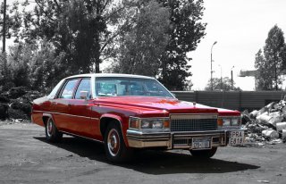 Kolekcjonerski CADILLAC Deville 1978r Rawicz