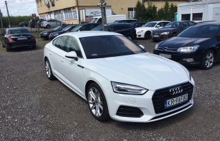 Piękna biała Audi A5 z czerwca 2017r - idealna do ślubu  Kraków