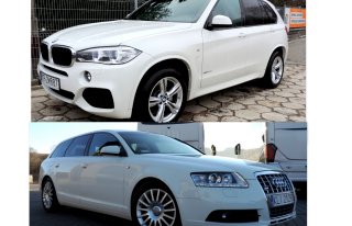 BMW X5 Mpakiet 2016r. (500zł), Audi A6 S6 (350zł)  Limanowa