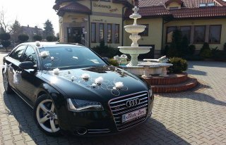 Piękne Audi a8 do ślubu Dąbrowa Górnicza