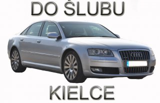 Srebrne Audi A8 Quattro Świętokrzyskie Kielce