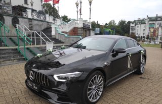  Do Ślubu Piękny Mercedes AMG 4door Białystok