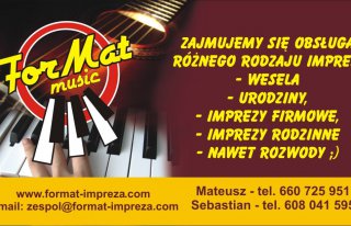 Zespół muzyczny Format     www.format-impreza.com Ruda Śląska