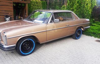Mercedes W114 na Ślub wesele  Poznań