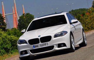 BIAŁE BMW 5 - MAZOWIECKIE Warszawa