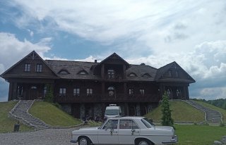 Mercedes do ślubu, auto do ślubu lubelskie, zabytkowe auto na ślub Zamość