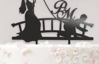 Dekoracje Ślubne toppery na tort dekoracje scienne litery 3D Wągrowiec