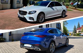 Mercedes biały kameleon lub GLC Coupe Łódź