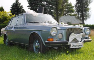 Volvo 164 z 1971r. i Polonez Borewicz do ślubu Pabianice
