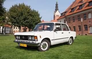 Duży Fiat FSO 125p - biały kruk, oryginał - do ślubu Elbląg i okolice Elbląg
