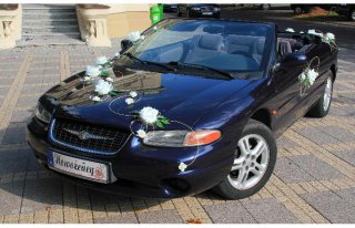 Duży i wygodny kabriolet na Twój Ślub! Prestiż, elegancja i wygoda. Kalisz