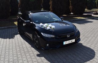 HONDA CIVIC GT ślub, uroczystość wesele auto wynajem / transport gości Kraków